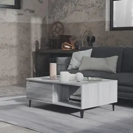 furnicato Couchtisch Grau Sonoma 90 x 60 x 35 cm