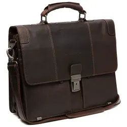 The Chesterfield Brand Stuttgart Aktentasche Leder 38 cm Laptopfach  braun