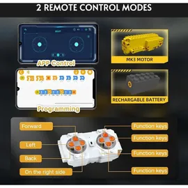 Mould King 15084 – D11 Bulldozer Ferngesteuerter Modellbausatz