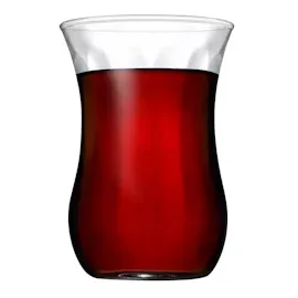 Pasabahce 12 Stück, 42021 Türkische Teegläser Teeglas Tee Glas "Optik"