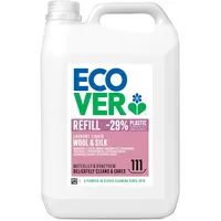 Ecover Flüssigwaschmittel Nachfüllpack für empfindliche Wäsche, frische Wasserlilie- und Honigmelonenduft, Ecover Waschmittel, 111 Wäschen, 1 x 5L