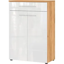 Germania Aledo 75 x 110 x 41 cm hochglänzend / weiß