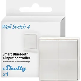 Shelly Blu Wall Switch 4, 4-fach, 16 Aktionen,