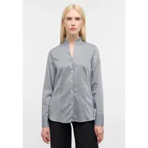 Eterna Langarmbluse schwarz|weiß 42/Langarm