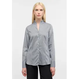 Eterna Langarmbluse schwarz|weiß 42/Langarm