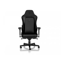 noblechairs HERO PU-Leather - Schwarz / Schwarz