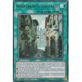 MP20-DE229 - Hexwerker - Seitenstraße - Ultra Rare - DE - im Set mit Ultrapro Toploader - Yugioh