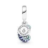 PANDORA Moments Farbwechselndes Chamäleon Charm-Anhänger aus Sterling-Silber, Kompatibel Moments Armbänder, 791676C01