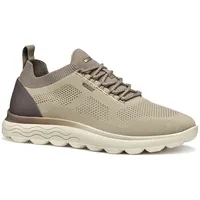 GEOX Herren U SPHERICA E Sneaker, Sand/Dove Grey, 40