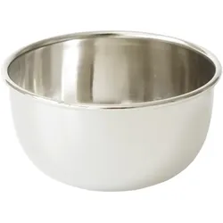 Fantasia Rasierschale Metall silber