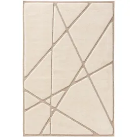benuta Teppich, Creme, Kunststoff, Rechteckig, 200x300 cm, pflegeleicht, Teppiche & Böden, Teppiche