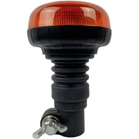 Berger & Schröter Rundumleuchte LED Mini RKL flex 20303 12 V/DC, 24 V/DC über Bordnetz Normhalter flexibel, Normhalter Orange
