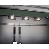 Trio LED-Unterbauleuchten 3er-Set Nickel matt