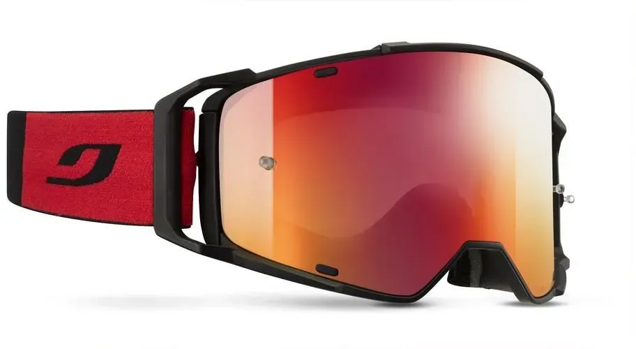 Julbo Shuttle Goggle Schwarz/Rot - Flash Rot Modell 2024