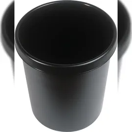 Helit Papierkorb 18 l Schwarz