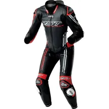 RST Race Dept V4.2 D3O Airbag Lederkombi 1tlg. perforiert - Schwarz/Rot/Weiß - XL