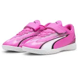 Puma Ultra Play IT V Jr Soccer Shoe, Poison Pink White Black, 36 EU