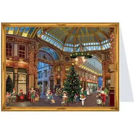 Richard Sellmer Verlag Postkarten-Adventskalender Christmas Shopping