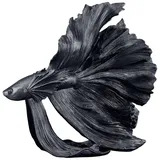 Riess-Ambiente Skulptur CROWNTAIL - 65cm schwarz Betta Fisch