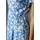 Aniston CASUAL Wickelkleid Blau/Weiß 46