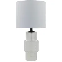 Home Deluxe - Große Tischlampe aus Glas yuki -