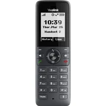 Yealink W71H SIP DECT ručka, 1,8& Zoll TFT-Bildschirm, Telefon, Schwarz