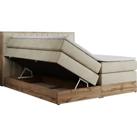 MKS Meble Amore King 160 x 200 cm H3 Beige