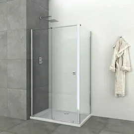 SANOTECHNIK »Elite«, B x H: 78 x 195 cm, - transparent