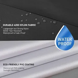 Siehe Bilder LuxusKollektion Sonnenschirm-Schutzhülle 170 cm Schwarz