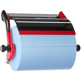 TORK Putzrollenhalter Performance W1 652108 schwarz, rot Kunststoff,