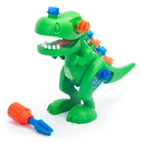 Educational Insights Learning Resources Design & Drill T. Rex Dinosaurier, Spielzeug zum Auseinanderbauen, 12 Teile und 1 Schraubenzieher – MINT-Spielzeug, Dinosaurier-Spielzeug, Kindergeschenke, Altersstufen 3+