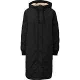 QS Locker geschnittener Steppmantel mit Teddyfutter - XXL