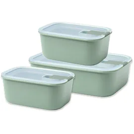 Mepal Frischhaltedosen-Set EasyClip grün 2x 0,7 l und 1x 1,5 l, 1 Set