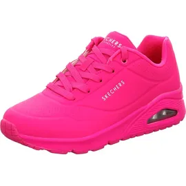 SKECHERS Uno Night Shades hot pink durabuck 38