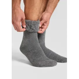 heatkeeper Socken 2-Paar Schwarz/Grau 41-46