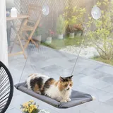 InnovaGoods Hängematte für Katzen One Size Grau