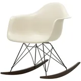 Vitra - Eames Plastic Armchair RAR RE, Ahorn dunkel / basic dark / kieselstein