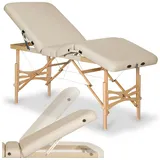 Habys Massageliege Xena Mobile Kosmetikliege Massagetisch Tragbar Klappbar Beige 180x70 beige|gelb