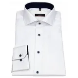 Eterna Modern Fit Businesshemd mit Haifischkragen, Weiss, 40
