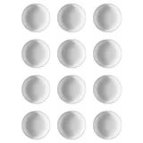 Thomas Suppenteller 22 cm - Dekor Trend Weiß - 12er-Set - 11400-800001-10322 - Großfamilien-Set Besuch Porzellan Geschirr