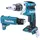 Makita Makita, Bohrmaschine + Akkuschrauber, DFS 250 Z Akku Trockenbauschrauber 18 V Brushless + Magazinschrauben Vorsatz - ohne Akku
