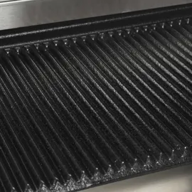 vidaXL Doppelter Gerillter Panini-Grill 3600 W 57x30,5x20 cm