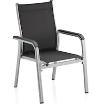 Kettler Basic Plus Stapelsessel 65,5 x 69,5 x 98 cm champagner/mocca