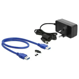 DeLock Externes Gehäuse für 3.5′′ SATA HDD mit SuperSpeed USB (USB 3.1 Gen 1)
