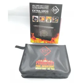 KH-Security 370205 Feuerfeste Dokumententasche