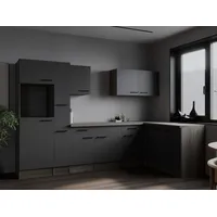 Respekta Winkelküche 310 x 172 cm grau