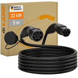 Lapp Mobility Ladekabel Typ 2, 22 kW, 32 A, 5 m,