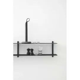 Gejst Grab Küchenrollenhalter Holz Schwarz
