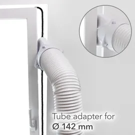 Trotec Abluftschlauchadapter Fensterdüse für mobile Klimageräte