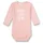 Sanetta Baby-Body langarm rosa Made with love | Hochwertiger und nachhaltiger Body für Mädchen aus Bio-Baumwolle. Baby Body - 62